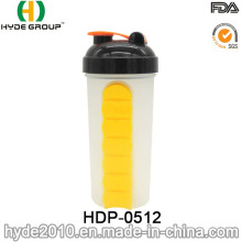 600ml neu Kunststoff Protein Shaker Flasche (HDP-0512)
